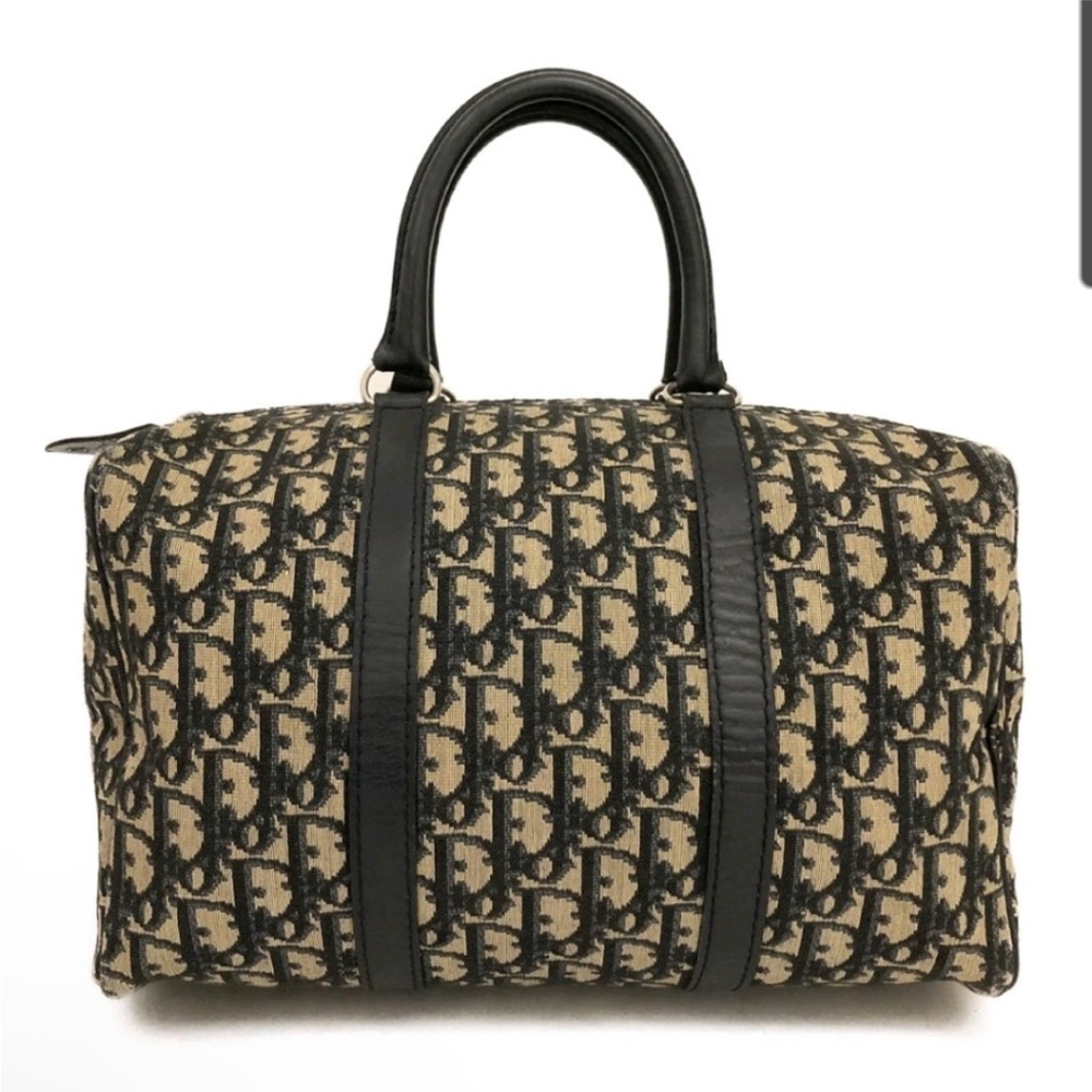 Dior Black and Tan Travel Bag